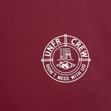 Unfair Athletics DMWU BP T-Shirt Burgundy Detailansicht