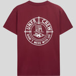 Unfair Athletics DMWU BP T-Shirt - Burgundy Rückansicht