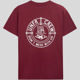 Unfair Athletics DMWU BP T-Shirt - Burgundy Rückansicht