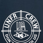 Unfair Athletics DMWU BP-T-Shirt Navy Detailansicht hinten