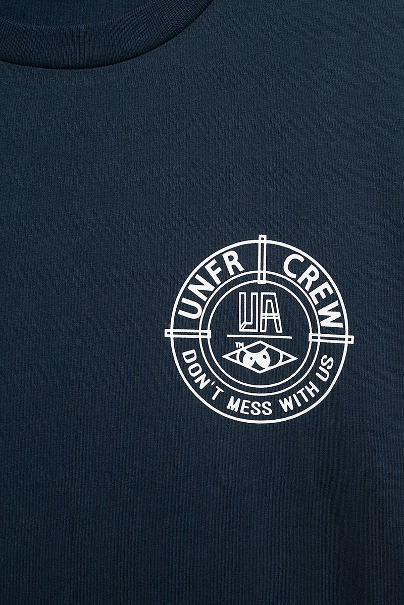 Unfair Athletics DMWU BP T-Shirt Navy Detailansicht