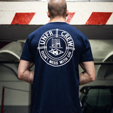 Unfair Athletics DMWU BP T-Shirt Navy hinten