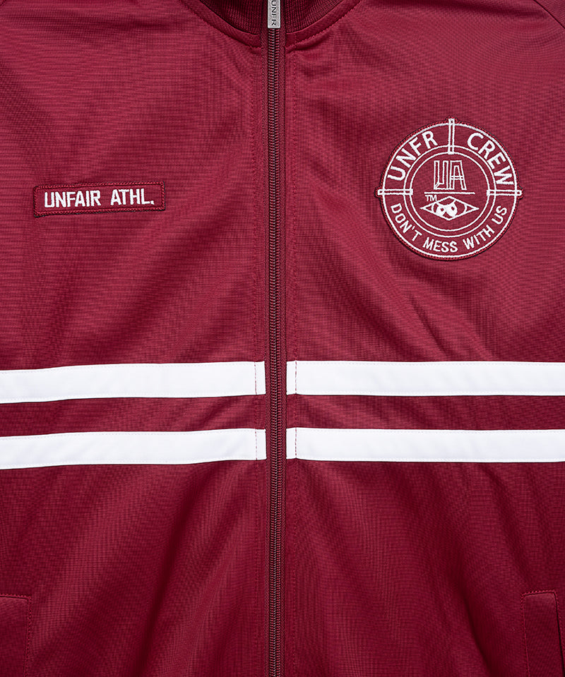 Unfair Athletics DMWU Tracktop Burgundy Detailansicht