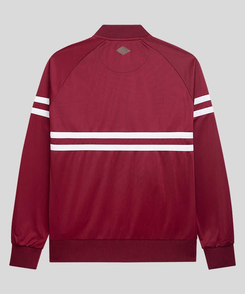 Unfair Athletics DMWU Tracktop Burgundy hinten
