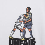 Unfair Athletics Headbutt T-Shirt White Detailansicht