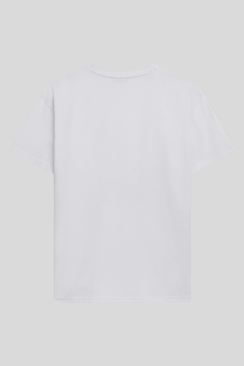Unfair Athletics Headbutt T-Shirt White Rückansicht