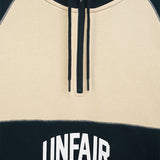 Unfair Athletics Ninja Zipper Navy Cream Detailansicht