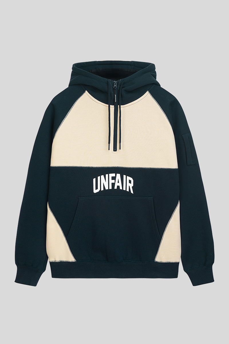 Unfair Athletics Ninja Zipper Navy Cream