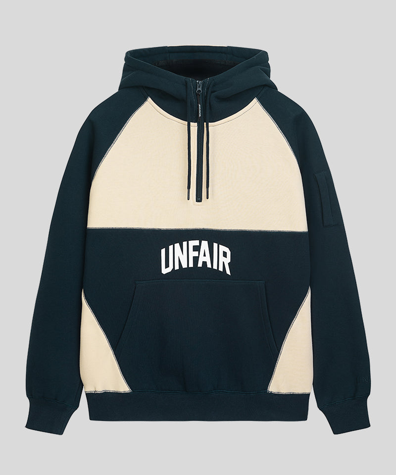 Unfair Athletics Ninja Zipper Navy Cream