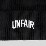 Unfair Athletics Organic Knit Beanie Black Detailansicht